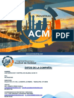 Presentacion de Servicios Acm Ind