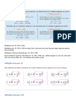 Multiplicar y Dividir Por 10100 1 000 PDF