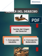 Origen Del Derecho: Licda. Susy Verónica Ríos Morales