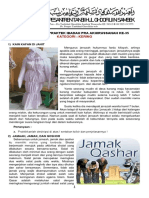 Pondok Pesantren Tanbiihul Ghoofiliin Sambek: As'Ilah Lomba Praktek Ibadah Pra Akhirussanah Ke-35