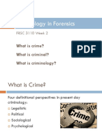 Criminology in Forensics: What Is Crime? What Is Criminal? What Is Criminology?