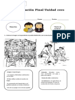 Evaluación Final Unidad cero Historia Mapuches