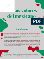 1.3 Valores Del Mexicano - 1.4 Raices Nacionales
