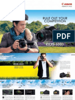 Canon EOS600D Brochure