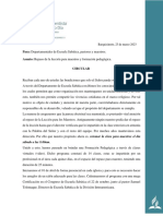 Circular Formación Pedagógica para Los Maestros de Escuela Sabática