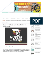 Etapas y Perfiles de La Vuelta Al Táchira en Bicicleta 2023