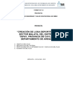 F-23 Plan de Seguridad y Salud en Obra MALATA