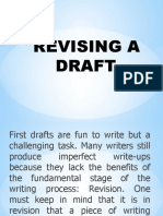 Revising A Draft