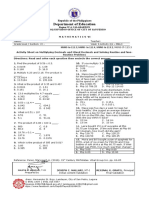 MATH-Activity Sheet