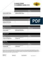 Product Recommendation Doosan (Daewoo) Skid Steer Loaders 440 Plus Cummins A2300 (2004-2011)