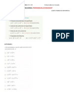 3° Propieddades de La Potenciación en Z