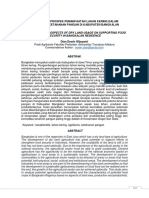 Potential and Prospects of Dry Land Usage On Supporting Food Security in Bangkalan Residence