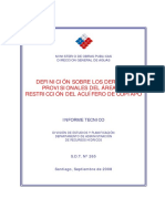 063 2008 Definicion Sobre Los Derechos Provisionales Del Area de Restriccion Del Acuifero de Copiapo