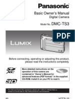 Dmc-Ts3: Basic Owner's Manual