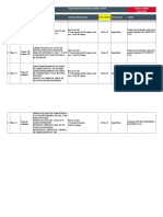 Programa Semanal de Armado de Andamios - Mantenimiento - 3118-3119 Ejecutado Por TECSERM Contrato TAZ00521