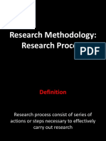 Research Methodology-Research Process