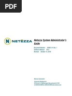 Netezza System Admin Guide