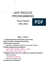 MAP REDUCE PROGRAMMING: A BATCH-ORIENTED DISTRIBUTED PROCESSING MODEL