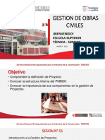 GESTION DE OBRAS CIVILES SESION 1-2022