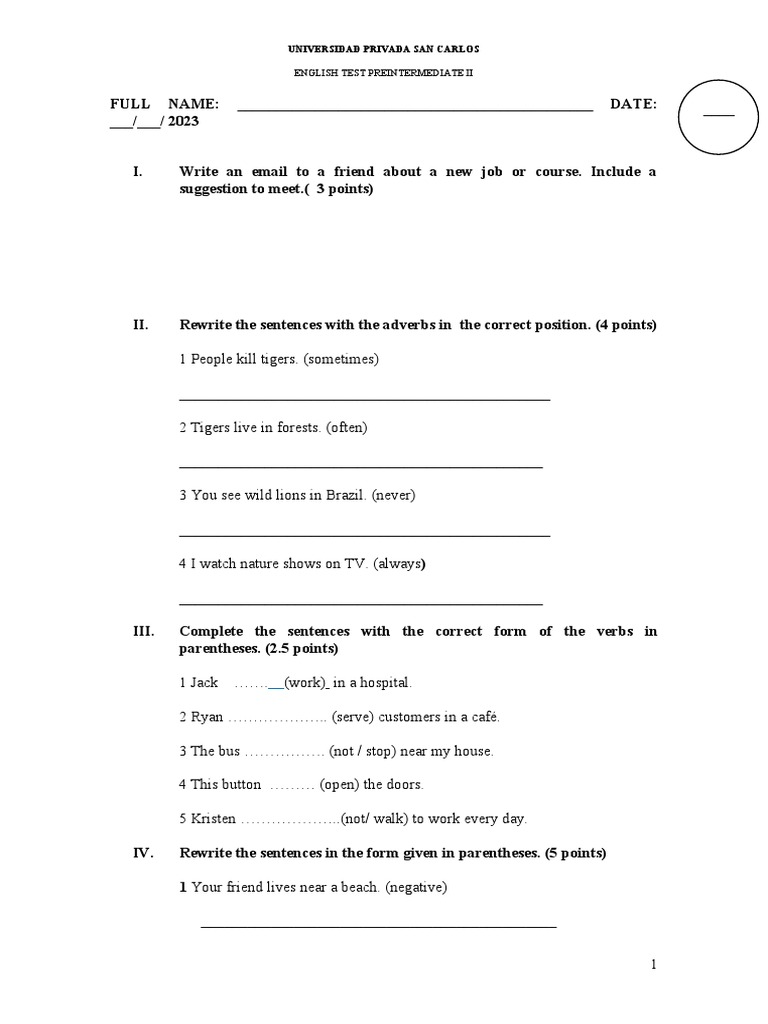Test Unit 8 | PDF | Linguistic Morphology | Human Communication