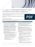 Macquarie Credit Card Insurance Terms Conditions