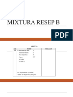 Mixtura Resep B