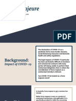 Force Majeure and COVID-19: An Analysis of Australian Contract Law