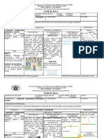 Plan de Aula: "Caminando Por Senderos Formativos Hacia La Excelencia"