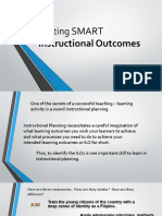 PED 103 Instructional Outcomes