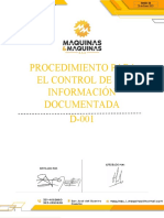 Control de La Informacion Documentada