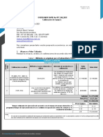 Oferta Mercantil No 097 - LM - 2021 Calibración de Equipos: Métodos A Emplear Por El Laboratorio CIDET