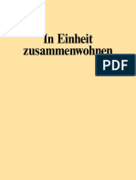 In Einheit Zusammenwohnen