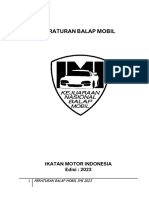 Peraturan Balap Mobil Imi 2023