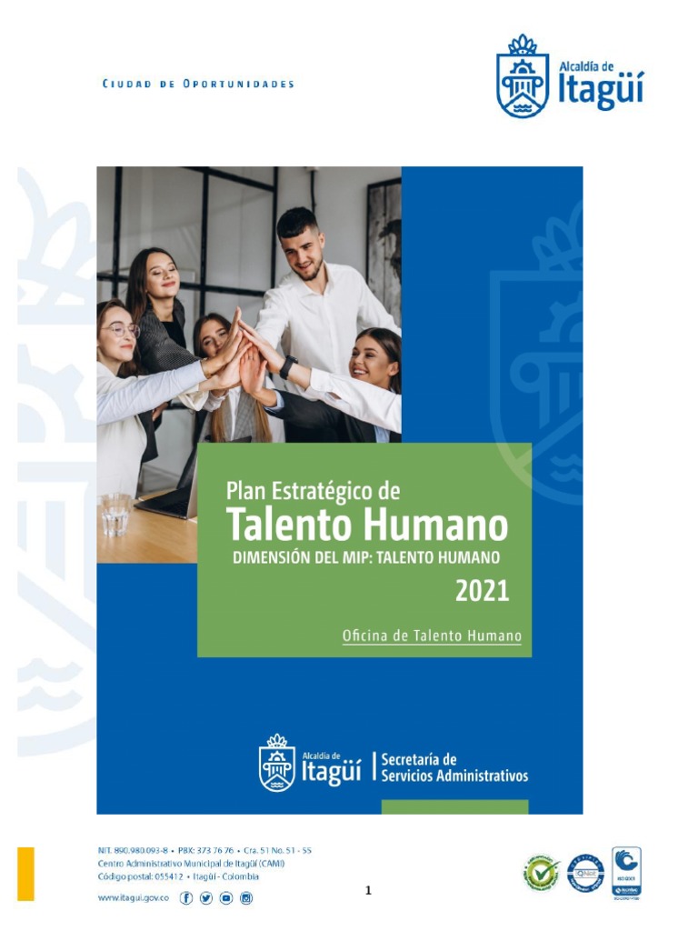 Plan Estrategico Del Talento Humano 2021 | PDF | Planificación ...