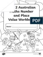 Year 2 Australian Maths Number and Place Value Workbook: Name