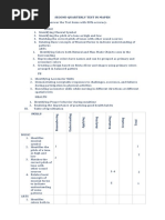 Q2 Test Mapeh 1