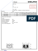 Crimp data for terminals