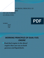 Working Principles of Dual Fuel Engines