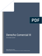 Apuntes de Derecho Comercial III Por Diego Barrera