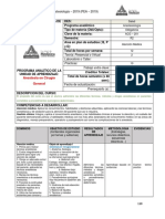 Anestesia en Cirugía General: Plan de Estudios de Anestesiología - 2019 (PEA - 2019)