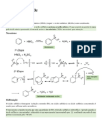 Reações do Benzeno com Nitração e Sulfonação