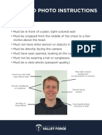 Student Id Photo Instructions