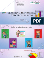 Clase N° 16 Matemática TERCERO BASICO 19 DE OCTUBRE