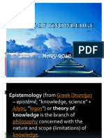 Theory of Knowledge