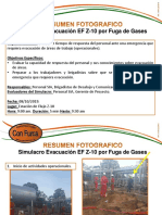 Simulacro Evacuación EF Z-10 Por Fuga de Gases