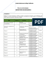 Plan de Actividades - Laboratorio Bioquimica 2022-2