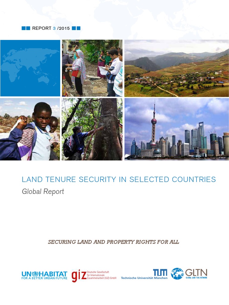 Land Tenure Security in Selected Countries 2016 PDF Ghana Economic Growth