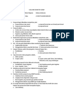 SOAL MID SEMESTER GENAP Kls XI Bahasa Indonesia