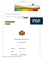 Tribunal Constitucional de Bolivia 0551-2010 R