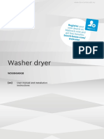 Easy to use washer dryer user manual